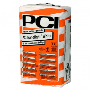 Цементный клей PCI Nanolight White